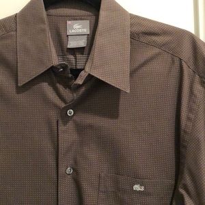 Lacoste Men’s Button Down shirt. Never Worn.